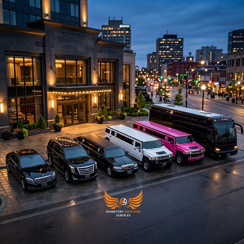 Luxury Limo Fleet For Night Out in Hamilton